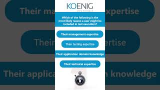 Learn ISTQB-BCS Certified Tester Advanced Level Test Manager(CTAL-TM) online | Koenig Solutions