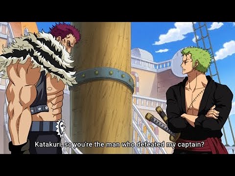 Zoro's reaction after Katakuri reveals that he defeated Luffy - One Piece