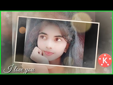 Love Video Editing By Kinemaster। Best Love Status Video Template । Black Screen Template Video।