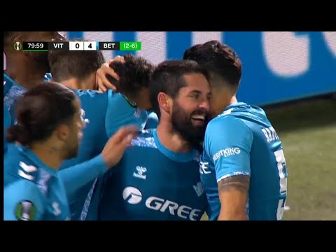 Gol de Isco| Vitoria Guimaraes vs Real Betis 0-4 | Resumen | Conference League 2024/25