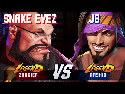 SF6 ▰ SNAKE EYEZ (Zangief) vs JB (Rashid) ▰ High Level Gameplay