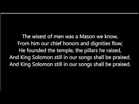 Masonic table lodge music