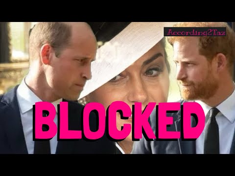 BLOCKED - Prince William’s Iron Fist