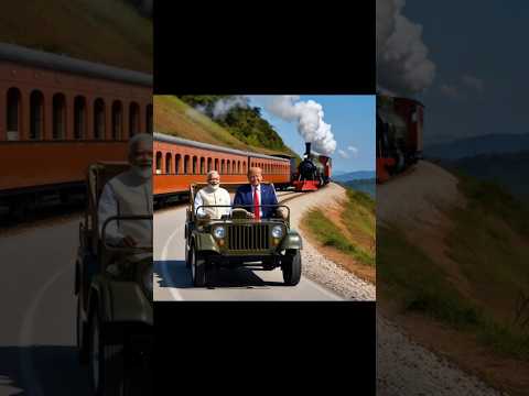 World Leaders on Wheels: Trump & Modi’s Open Jeep Ride