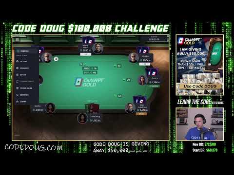 Club WPT Gold "Code Doug" Challenge, Day 8b