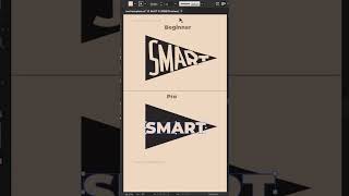 Adobe illustrator text effect trick using width tool and brush #graphicdesign #adobeillustrator