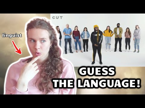 LINGUIST Guesses What Language People Are Speaking | Lineup Cut REACTION