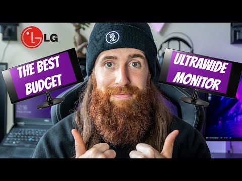 The Best Cheap/Budget Ultrawide Monitor! For Video Editing/Gaming LG Ultrawide 25UM58