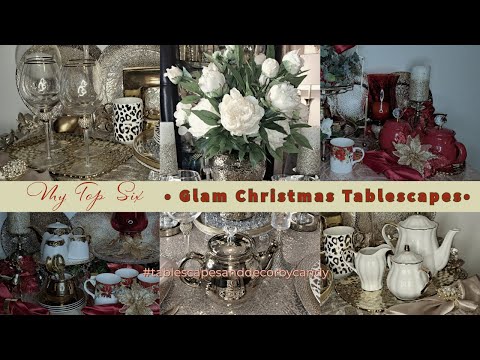 Six Beautiful Christmas Décorating Ideas for 2024 | Tablescapes and Decor By Candy