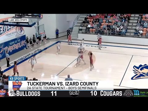 2025 2A State Tournament: Tuckerman beats Izard County in boys semifinals