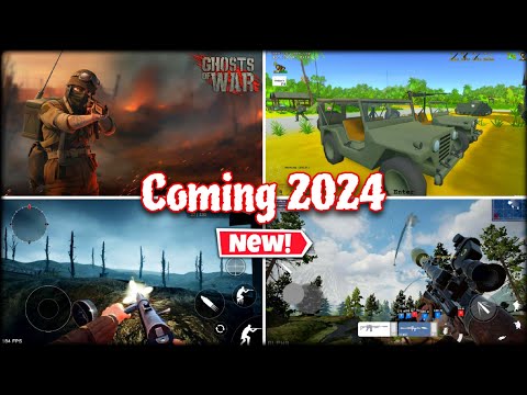 NEW MOBILE FPS COMING IN 2024 - From World War 1 to Modern Era