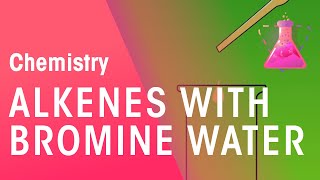 Testing Alkenes With Bromine Water | Chemical Test | Chemistry | FuseSchool