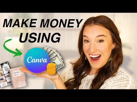 10 ways to MAKE MONEY ONLINE using CANVA in 2025 💰