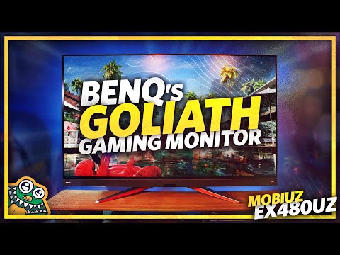 BenQ's GINORMOUS 48" Gaming Monitor 🖥️ - Mobiuz EX480UZ - Unboxing and Review