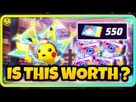 New Treasure Chest Event Pikachu costs 550 Tickets - Pokémon Unite