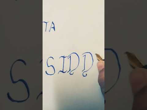 calligraphy siddhi