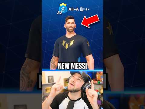 MESSI is now in FORTNITE! 🔥