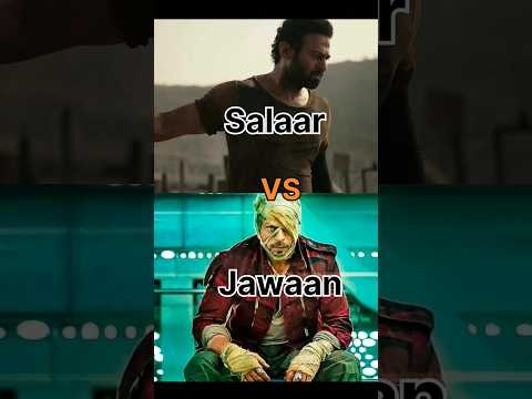 Salaar vs Jawaan 7 Days All India BOC Comparison || #salaarboxofficecollection #salaarvsjawan