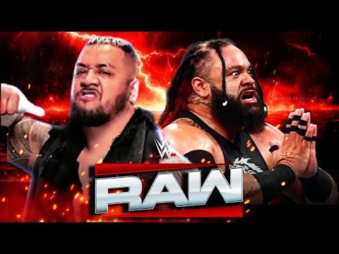 Jacob Fatu vs Solo Sikoa WWE Raw Netflix Extreme Rules Match - SAMOAN WEREWOLF vs SAMOAN BULLDOZER