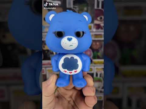 Introducing the funkopop version of grumpy bear in tiktok #carebears #funkopop #tiktok