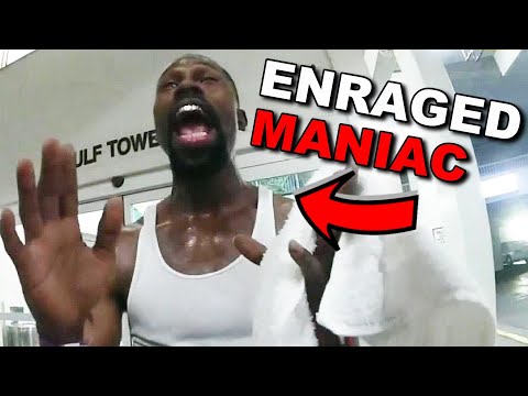 Enraged Maniac gets Arrested (CRAZY)