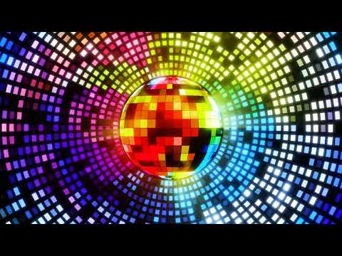 Spinning Multicolored Disco Ball Background // @3DMotionGraphicsVFX