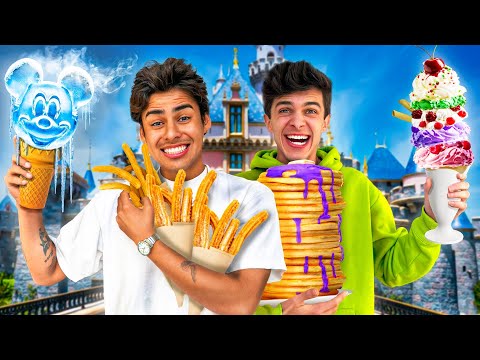 Eating Only DISNEYLAND Food For The Whole Day!