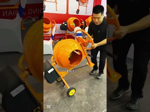 Mini concrete mixer machine! #shorts