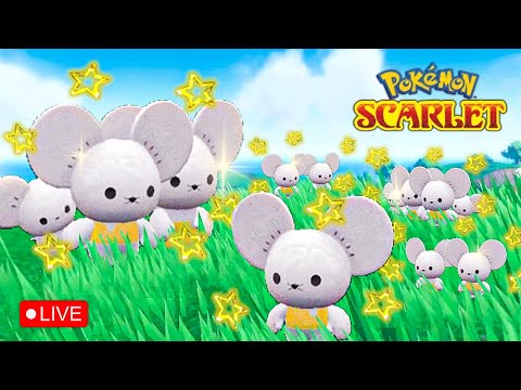 Shiny GIVEAWAY & MAUSHOLD OF 3 Shiny Hunt - Pokemon Scarlet & Violet