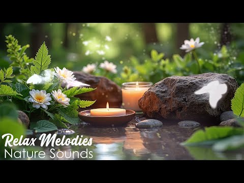 Soothing Waterfall Sounds and Relaxing Piano Music for Deep Sleep