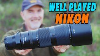 NIKON'S NEW 180-600mm f/6.3 REVIEW for WILDLIFE