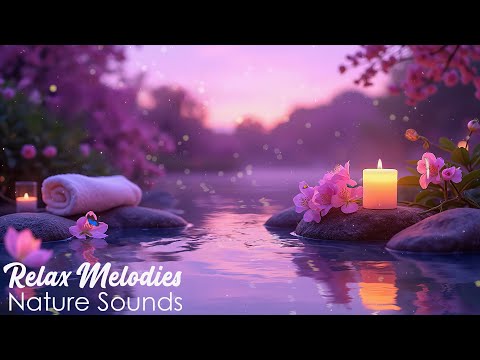 Sleep Music with Water Sounds 🌺 Spa Music, Healing Insomnia, Relaxing Music