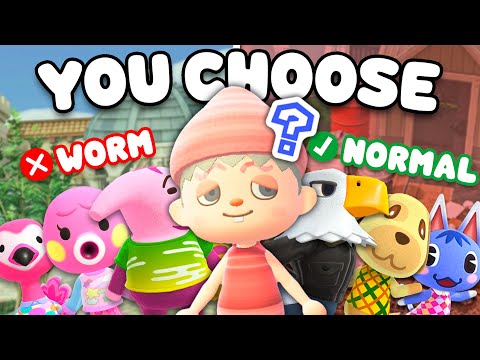 Picking Our Villagers... | Animal Crossing You Choose