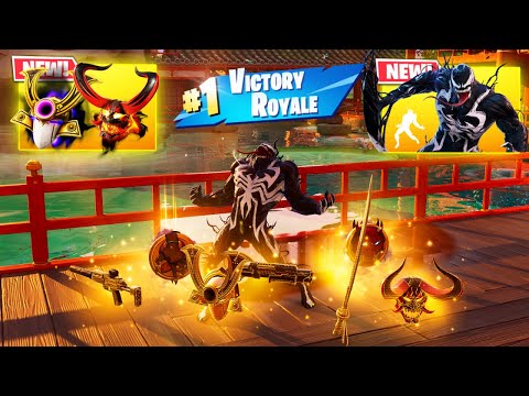 VENOM vs NEW 3 MEDALLIONS & MYTHIC’S CHALLENGE ( NEW! FORTNITE CHAPTER 6 )