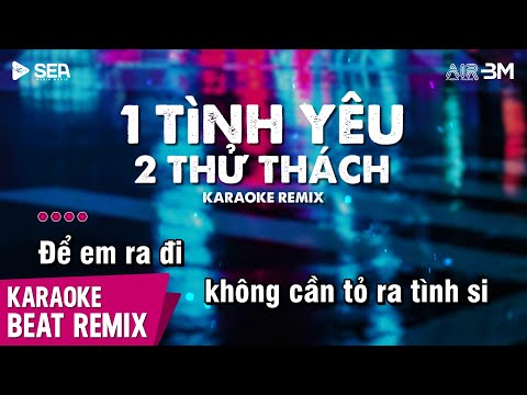 Một Tình Yêu Hai Thử Thách Karaoke Remix - Luân Ken | Lòng Người Khó Nói Lắm Em Ơi Karaoke Remix