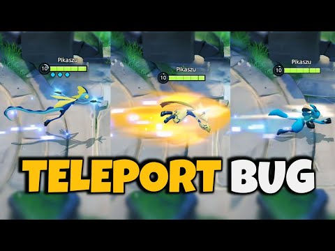 Teleport BUG Inteleon, Zeraora, Lucario - Pokémon Unite