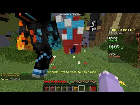 Trying out Hypixel Build Battle  - Minecraft