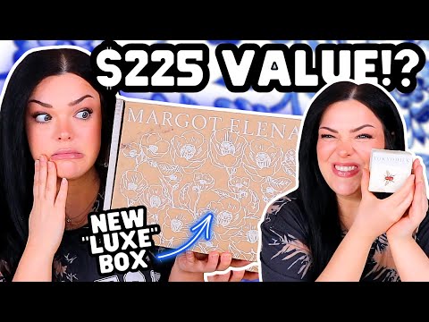 Is this "Luxe" Expensive Box Worth It?! | Margot Elena Beauty Subscription Unboxing