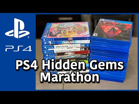 PlayStation 4 Marathon : 47 Games (Hidden Gems, Shoot em ups & More!)