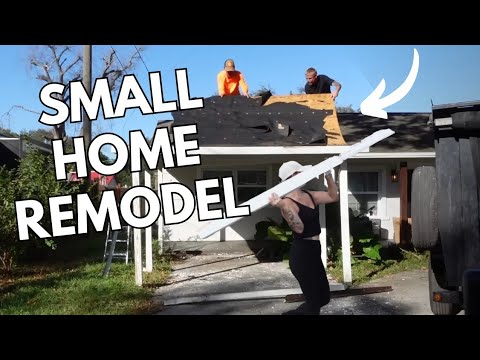 Small home makeover ! Home remodel on a budget!