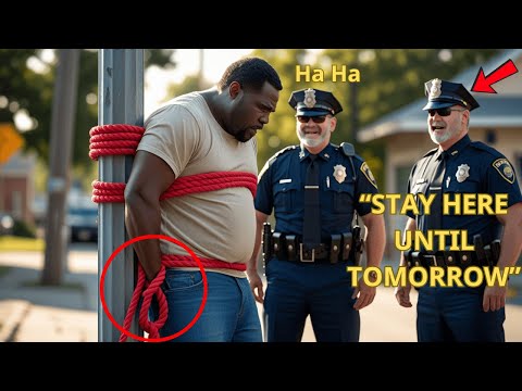 White Cops Tied a Black Man to a Pole for Fun, Not Knowing He Was Their New Chief