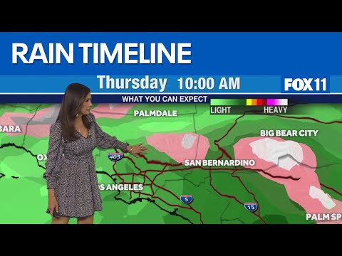 Heavy rain slams Southern California