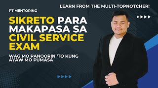 SECRET TIPS PARA MAKAPASA SA CIVIL SERVICE EXAM