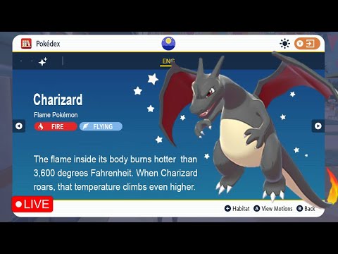 SHINY HUNTING All Pokémon in Scarlet & Violet (Shiny Charizard)