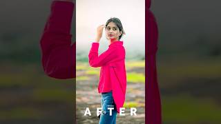 Lightroom Photo Editing Tutorial/Colour Grading #shorts #love #like #lightroom_preset_download_free