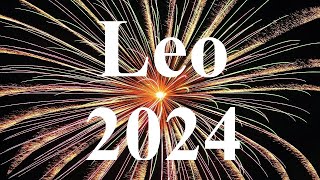 Leo 2024 💫 SHOCKING MOMENTS! Expect Your 2024 To Be Full Of Surprises Leo! #Tarot #2024