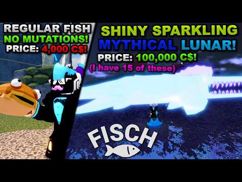 Making Mythical & Exotic's Worth MILLIONS in Roblox Fisch... Here's What Happened!