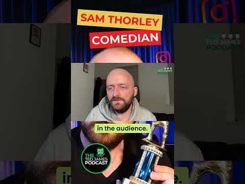 Supportive Audiences and Acts: Sam Thorley talks comedy on The Ted James Podcast #shorts