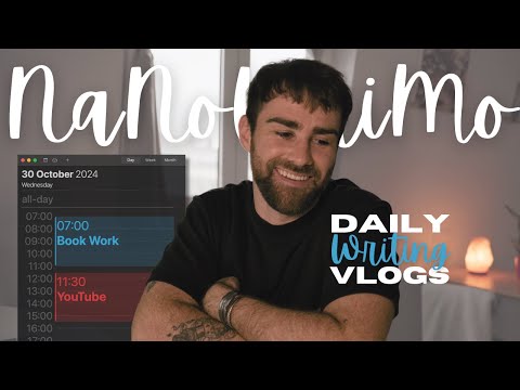 What I will be doing instead of NaNoWriMo 2024 — a cosy 30-day writing vlog challenge 🍂☕️