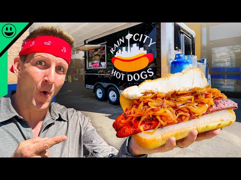 Seattle Food Truck Tour!! West Coasters Lost Their Minds!!